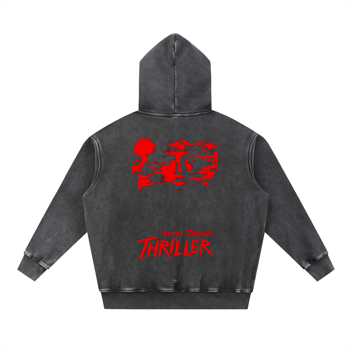 Kid's Unisex Snow Wash Fleece Oversize Hoodie