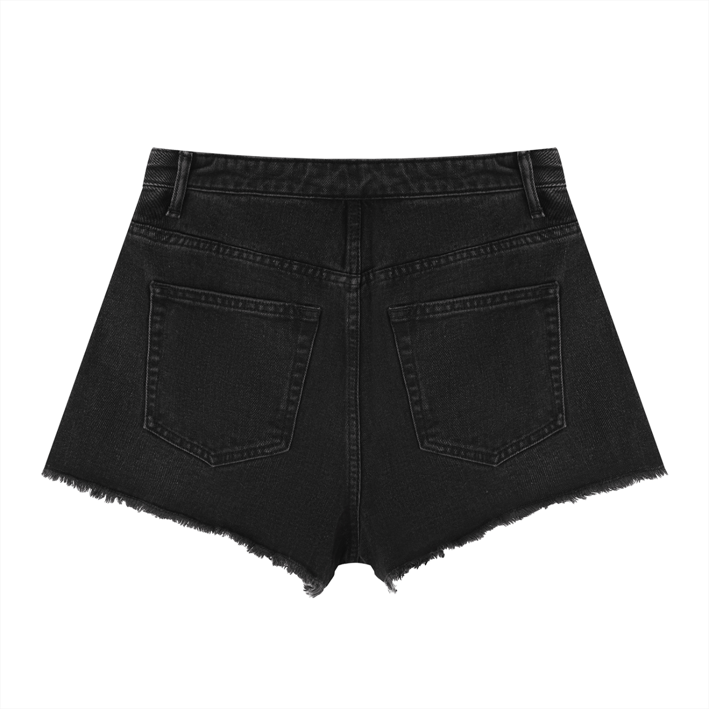 Women’s NY Knicks Vintage Wash High Rise Denim Shorts